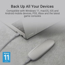 Load image into Gallery viewer, ASUS Cobble M.2 SSD Enclosure, Tool-Free USB-C 10Gbps External NVMe/SATA Case, Aluminum Cooling, IP55 Water & Dust Resistant, Supports M.2 22302280, for PS5, MacBook & Windows, Gray, 1 Year Warranty_155