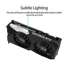 Load image into Gallery viewer, ASUS Dual NVIDIA GeForce RTX 3070 OC Edition Gaming Graphics Card (PCIe 4.0, 8GB GDDR6 Memory, HDMI 2.1, DisplayPort 1.4a, Axial-tech Fan Design, Dual BIOS, Protective BackplateI), 3 Year Warranty_317
