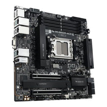 Load image into Gallery viewer, ASUS Pro WS B850M-ACE SE AMD AM5 B850 mATX MicroATX Business motherboard, PCIe 5.0 x 16, DDR5, 2x PCIe 5.0 M.2, PCIe 5.0 MCIO, U.2, 10G & 2.5G LAN, USB4, ASUS Control Center Express Remote Management, BLACK_2112