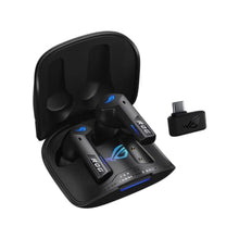 Load image into Gallery viewer, ASUS ROG Cetra True Wireless SpeedNova Gaming Earbuds Dual-Mode (BT, 2.4GHz), Dirac Opteo, Bone-Conduction AI Mic, Adaptive ANC, 46Hr Battery, for PC, PS5, PS4, Switch, Mobile, ROG Ally/X - Black_1