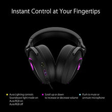 Load image into Gallery viewer, ASUS ROG Delta S Gaming Headset with USB-C | Ai Powered Noise-Canceling Microphone | Over-Ear Headphones for PC, Mac, Nintendo Switch, and Sony Playstation | Ergonomic Design , Black_5990