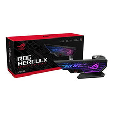 Load image into Gallery viewer, ASUS ROG Herculx GPU Anti-Sag Holder, Solid Zinc Alloy Construction, Easy Toolless Installation, Included Spirit Level, Adjustable Height, Wide Compatibility, Aura Sync RGB, 2 Year Warranty, XHGRYARGBVGAHOLDER_1