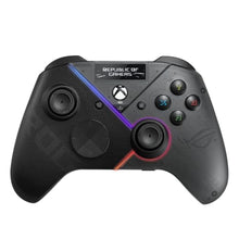 Load image into Gallery viewer, ASUS ROG Raikiri Pro OLED display, tri-mode connectivity, remappable buttons&triggers, 4 rear buttons, step&linear triggers, adjustable joystick sensitivity, 3.5mm jack with ESS DAC, for PC and Xbox, BLACK_1