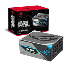 Load image into Gallery viewer, ASUS ROG Thor 1000W Platinum III PSU (80 Plus Platinum Certified, ATX 3.1, GaN MOSFET, GPU-First Intelligent Voltage Stabilizer, Magnetic OLED Display, Turbo Mode, 10-Year Warranty), BLACK_1