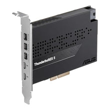 Load image into Gallery viewer, ASUS ThunderboltEX 5 Expansion Card Dual Thunderbolt 5 USB-C Ports, 120Gbps Bandwidth, DisplayPort 2.1, PCIe 4.0 x4, USB4, Compatible for Intel 800 Series Motherboards, BLACK_428