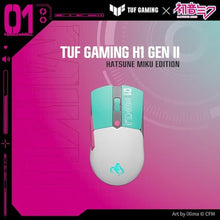 Load image into Gallery viewer, ASUS TUF Gaming Hatsune Miku Edition Mini Wireless Mouse Right-Handed, TurquoiseNeonpink_765