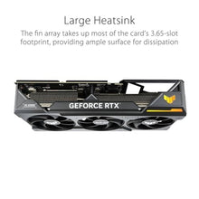 Load image into Gallery viewer, ASUS TUF Gaming NVIDIA GeForce RTX 4080 Super OC Edition Gaming Graphics Card (PCIe 4.0, 16GB GDDR6X, HDMI 2.1a, DisplayPort 1.4a), BlackWhite_1207