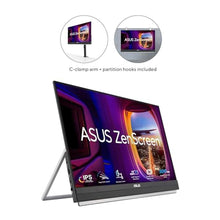 Load image into Gallery viewer, ASUS ZenScreen MB229CF 22 Inch 1080p 100Hz, USB-C Portable Monitor, BLACK_593