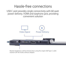 Load image into Gallery viewer, ASUS ZenScreen MB229CF 22 Inch 1080p 100Hz, USB-C Portable Monitor, BLACK_596