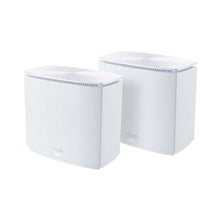Load image into Gallery viewer, ASUS ZenWiFi AX Hybrid(XC5) AX3000 + MoCA 2.5 Mesh WiFi 6 System (2pk) - Whole Home Coverage up to 3,500 Sq.Ft. & 4+ Rooms for Thick Walls, AiMesh, Lifetime Security, Easy Setup, WHITE_1