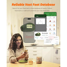 Load image into Gallery viewer, Ataller Smart Food Scales, 1g Resolution Max 5kg 11Ibs, Stainless Steel, Grey_1769