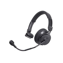 Load image into Gallery viewer, Audio-Technica BPHS2S-UT Single-Ear Broadcast Headset with Hypercardioid Dynamic Boom Microphone, Unterminated, Black_1
