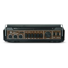 Load image into Gallery viewer, AudioBox Retrobox Bluetooth Boombox Speaker - 2 Way Boombox System with AM/FM/SW Radio, MP3 Playback, USB & SD Card Connection, Cassette Player, Built-in Speaker, 3.5mm Jack, Stereo Sound (Black)_3839