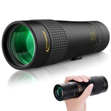 Load image into Gallery viewer, Aurosports 10-30x40 Zoom Monocular for Adults, Monocular Telescope High Power with Bak4 Prism, Compact Monoculars for Bird Watching Traveling Hunting Camping - Gift for Men, Black_1