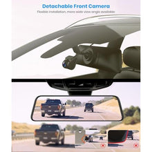 Load image into Gallery viewer, AUTO-VOX T9PRO OEM Rear View Mirror Camera with Detached Front Lens, Black_5