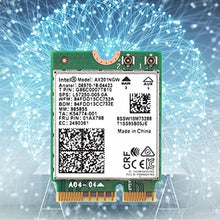 Load image into Gallery viewer, AX201NGW WiFi 6 Card, M.2 Laptop 2.4Gbps 802.11ax. AX201 Wireless Card 11AX WiFi Adapter with Bluetooth 5.2 Mu-Mimo for Windows 10/11 64-bit, Google Chrome OS, Linux(64bit)_8544