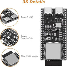 Load image into Gallery viewer, AYWHP 3 PCS ESP ESP-32-S3 Development Board ESP-32-S3 Module with ESP-1-N16R8 Low Power MCU with Dual-Mode Wi-Fi and Bluetooth Type-C Connector Compatible with Arduino_449