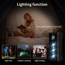 Load image into Gallery viewer, AZXJC portable outdoor shower, battery driven shower pump, LED lighting, portable shower pump, draws water from a bucket into a stable and gentle shower flow,used for beaches,camping,gardens,hiking,, OrangeOneBattery_880