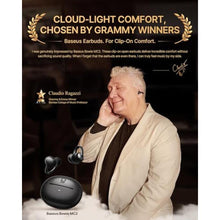 Load image into Gallery viewer, Baseus Bowie MC2 Open Ear Clip On Earbuds, CloudComfort 2.0 Wrap-Around Design, LDAC Hi-Res Audio, Bluetooth 6.0, 55H Playtime, 4-Mic AI Clear Call, IP67 Waterproof for Running Gym Workouts, Black_271