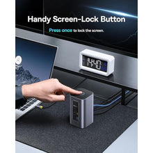 Load image into Gallery viewer, Baseus Spacemate Nomos Air Docking Station 12-in-1 for Dual Monitor Windows, SpaceGray_1747