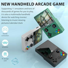 Load image into Gallery viewer, BattAkuus Retro handheld game console support 10+ emulators, portable retro game console 3.5 inch screen with 32G card 10000+ classic games support TV output(white)_29