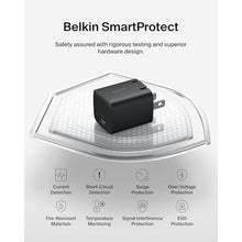 Load image into Gallery viewer, Belkin 25W Compact USB C Charger Block, Fast Charging for Travel, Black_315