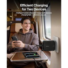 Load image into Gallery viewer, Belkin 67W GaN USB C Retractable Charger Block Fast Charging for Travel, Black_2285