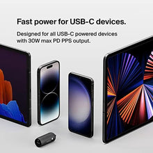 Load image into Gallery viewer, Belkin BoostCharge 30W USB-C Car Charger with 4-Port Extender, Black_556