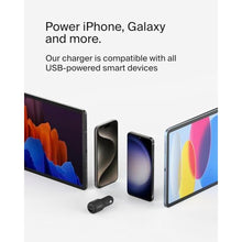 Load image into Gallery viewer, Belkin BoostCharge 42W Dual Port Fast Car Charger, USB-C & USB-A, Black_1214