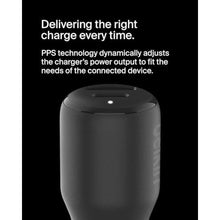 Load image into Gallery viewer, Belkin BoostCharge 42W Dual Port Fast Car Charger, USB-C & USB-A, Black_1215