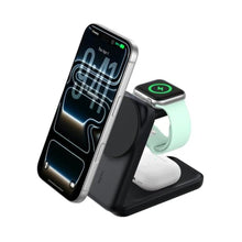 Load image into Gallery viewer, Belkin Qi2.2 25W Wireless 3 in 1 Foldable Fast Charging Station for iPhone, Black_1