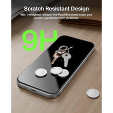 Load image into Gallery viewer, Belkin ScreenForce InvisiGlass Privacy Screen Protector for iPhone 17 Pro, Scratch-Resistant Impact Protection w/Included Easy Align Tray for Bubble Free Application - Made with Recycled Glass, Clear_473