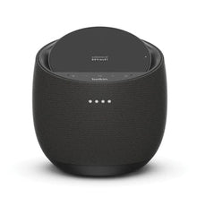 Load image into Gallery viewer, Belkin SOUNDFORM Elite Hi-Fi Smart Speaker + Wireless Charger (Alexa Voice-Controlled Bluetooth Speaker) Sound Technology By Devialet, Fast Wireless Charging for iPhone, Samsung Galaxy & More - White_1
