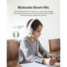 Load image into Gallery viewer, Belkin SoundForm Inspire Wired Kids Headphones, USB-C & 3.5mm, Lavender_486