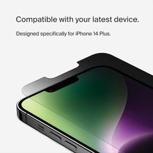 Load image into Gallery viewer, Belkin UltraGlass Privacy Screen Protector iPhone 14 Plus/13 Pro Max, Clear_989