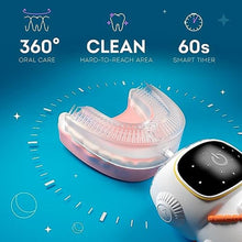 Load image into Gallery viewer, Bendi Kids Toothbrush, U-Shaped Electric Sensory Design, Ages 2-7, White_265