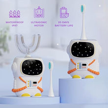 Load image into Gallery viewer, Bendi Kids Toothbrush, U-Shaped Electric Sensory Design, Ages 2-7, White_267