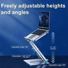 Load image into Gallery viewer, bifine Laptop Arm Mount for Desk, Book Holder for Reading with 360 Rotating, Easy to Adjust Heights and Angles, Suitable for Children and Adults to Use in Kitchen, Bedroom, Office (Grey), GreyZ_909