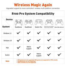 Load image into Gallery viewer, BIGBIG WON Controller Adapters, R100 Pro Wireless Adapter for Xbox One X|S Controller/Xbox Series X|S Controller/Elite Series 2/PS5/PS4/Switch Controllers Playing on PS4/Switch/PC Windows11&10(1pc)_8591