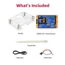 Load image into Gallery viewer, Bitcoins Miner NM V2, 1010 KH/s BTC Solo Miner, One Shot Miner with ESP32 Development Board, 2.8 Inch Smart Display Lottery Miner Crypto Mining Machine for Home with Shell, yellow_590