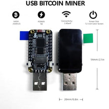 Load image into Gallery viewer, Bitcoins Miner USB V1 BTC Lottery Miner with 1.2" Colorful HD Screen_240