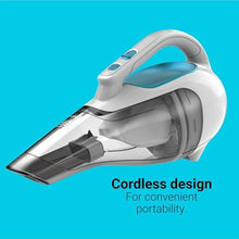 Load image into Gallery viewer, BLACK+DECKER dustbuster Cordless Handheld Vacuum, Portable Vacuum for Car and Home Rechargeable, Powerful Suction, Wide Mouth (HHVI315JO42), BlueGreyWhite_8000