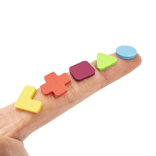 Load image into Gallery viewer, BLEWAY Bump Dots for Visually Impaired 200 Pcs Combo Pack(Yellow&Red&Blue&Purple&Green) - Low Vision Aids Braille Stickers Raised Tactile Dots for Elderly, Blind, Yellowredbluepurple_1684