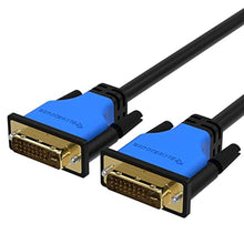Load image into Gallery viewer, BlueRigger DVI to DVI Cable 30FT (High Resolution 2560x1600, DVI-D Cable 24+1 Dual Link, Gold Plated) DVI Cables for Gaming, HDTV Monitors, Projectors, Graphics/Video Cards, Black_1