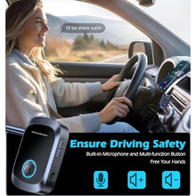 Load image into Gallery viewer, Bluetooth AUX Adapter for Car Music & Handsfree Call, sliver_4723