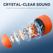 Load image into Gallery viewer, Bluripp Sleepals Micro Sleep Earbuds for Side Sleepers, Sleep Headphones with Noise Reduction, Soft and Snug Fit Overnight, Slim and Light, 28hr Play with Travel Charging Case (Orange)_1462