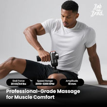 Load image into Gallery viewer, BOB AND BRAD C2 Massage Gun, FSA Eligible & HSA Approved Deep Tissue Percussion Massager Gun, Muscle Massager with 5 Speeds and 5 Heads, Electric Back Massagers for Professional Athletes Home Gym, MatteBlack_8028