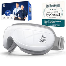 Load image into Gallery viewer, BOB AND BRAD Eye Massager with Heat FSA Eligible HSA, Birthday Gifts for Women Men Mom, Heated Eye Mask for Migraines with Music, Smart Migraine Massager for Dry Eyes Relief & Improve Sleep, ApearlWhite_1