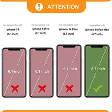 Load image into Gallery viewer, Bocasal Crossbody Wallet Case for iPhone 14 Pro Max, RFID Blocking PU Leather Zipper Handbag Purse Flip Cover, Kickstand Folio Case with Card Slots Holder Wrist Strap Lanyard 5G 6.7 Inch (Black)_7705