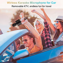 Load image into Gallery viewer, BONAOK Karaoke Microphone, Portable Wireless Bluetooth Karaoke Mic for Adults&Kids Car Home Outdoor Party, Karaoke Machine for PC/All Smartphone G50 Black 2025_60